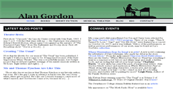 Desktop Screenshot of alan-gordon.com